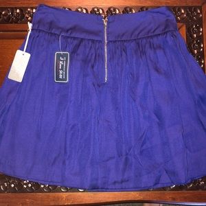 Purple Skirt - Front Zip - Never Worn! NWT